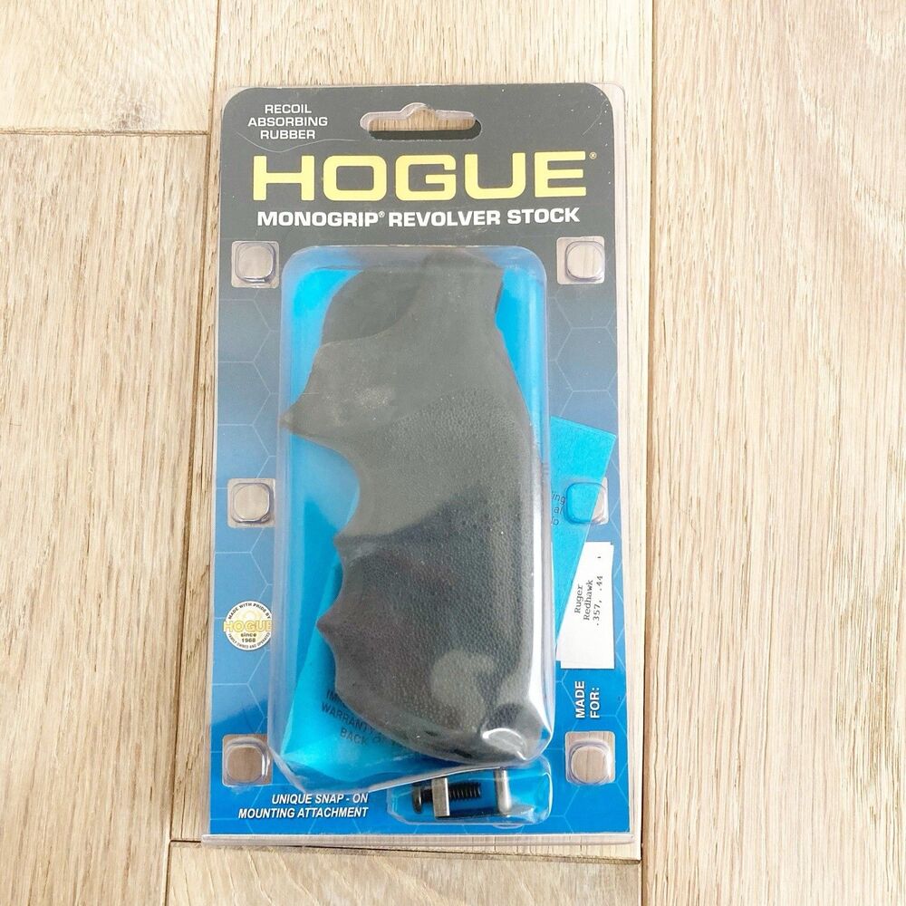 Hogue Monogrip Ruger Redhawk Rubber Black 8600 .357 .44